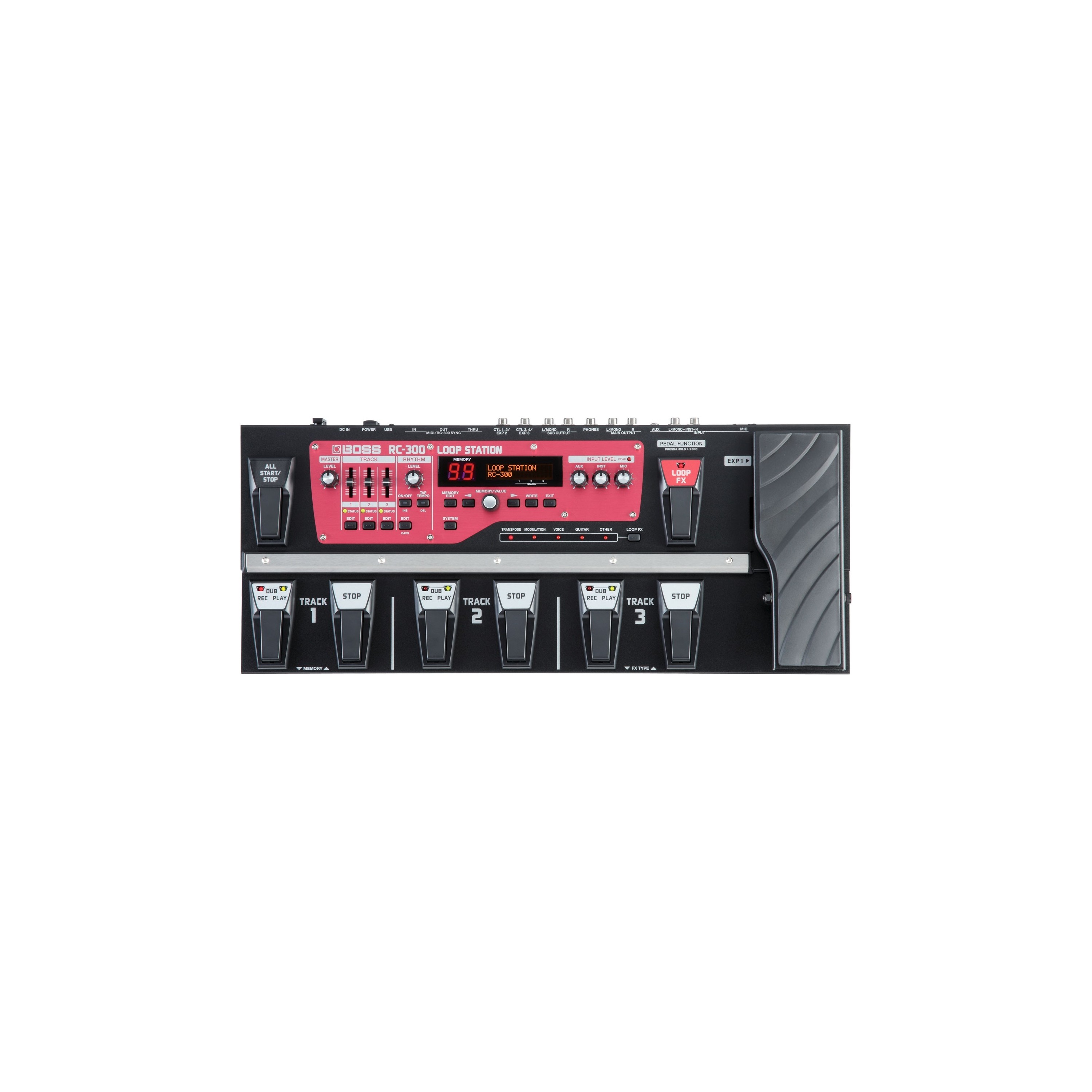 PEDAL BOSS LOOP STATION RC300