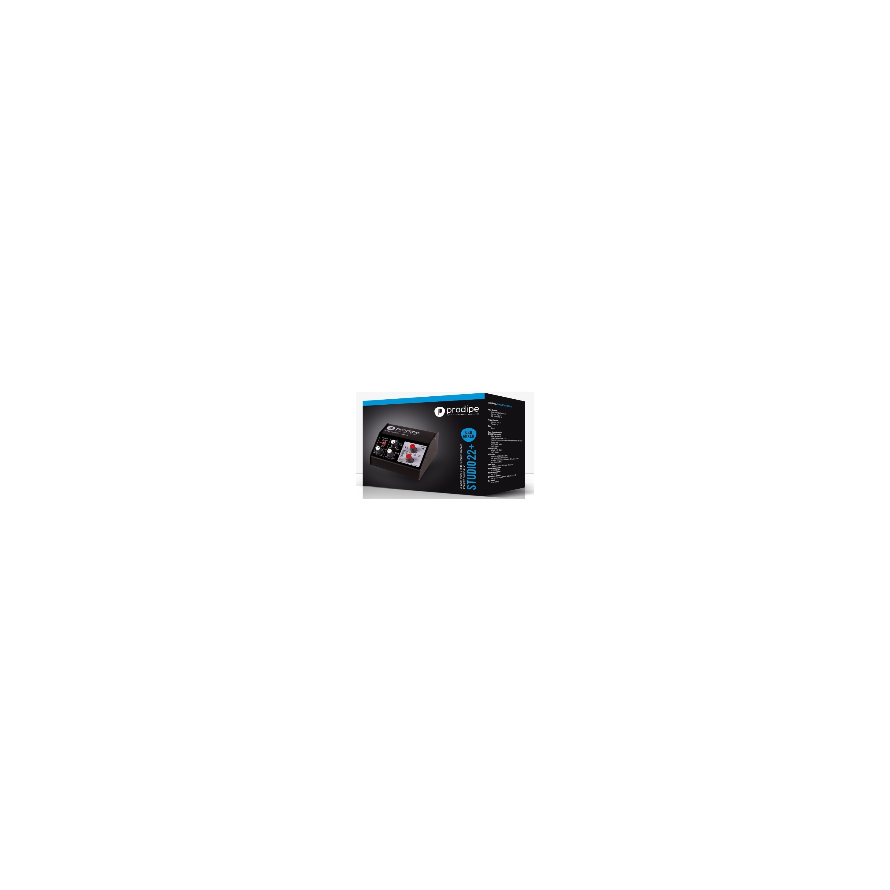 TARJETA SONIDO PRODIPE STUDIO 22 PLUS