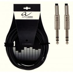 CABLE ALPHA AUDIO BASIC LINE J J STEREO 6M 190030