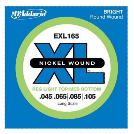 D´ADDARIO EXL165 45 105 JUEGO CUERDAS BAJO