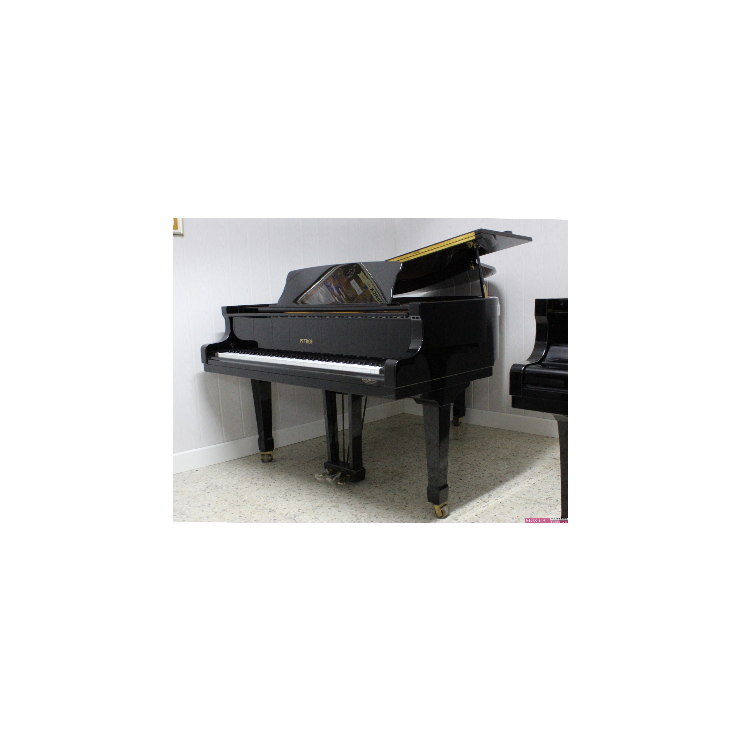 PIANO COLA PETROF III  NEGRO OCASION