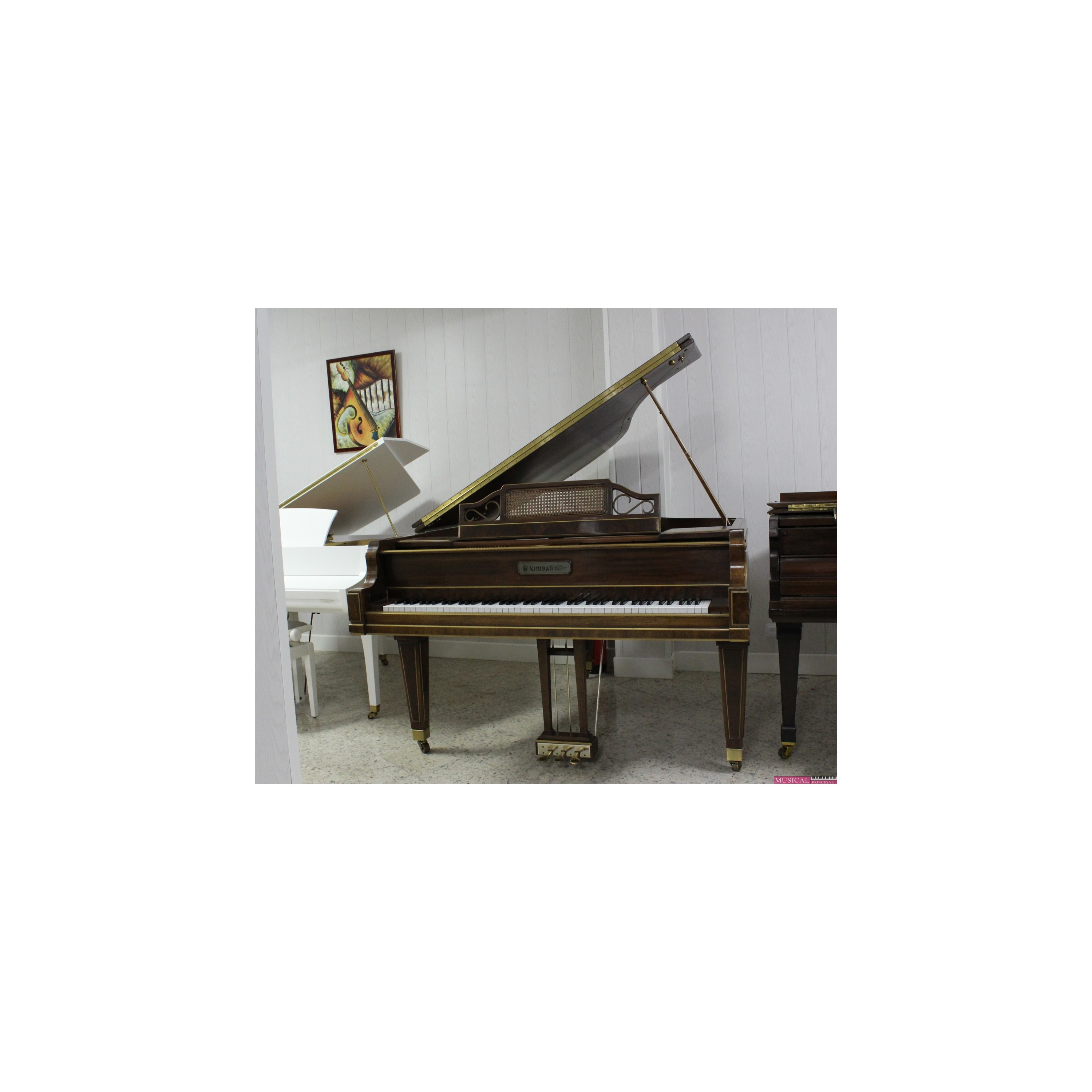 PIANO COLA KIMBALL NOGAL USADO