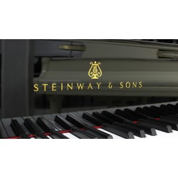 PIANO COLA STEINWAY C 508335 NEGRO OCASION