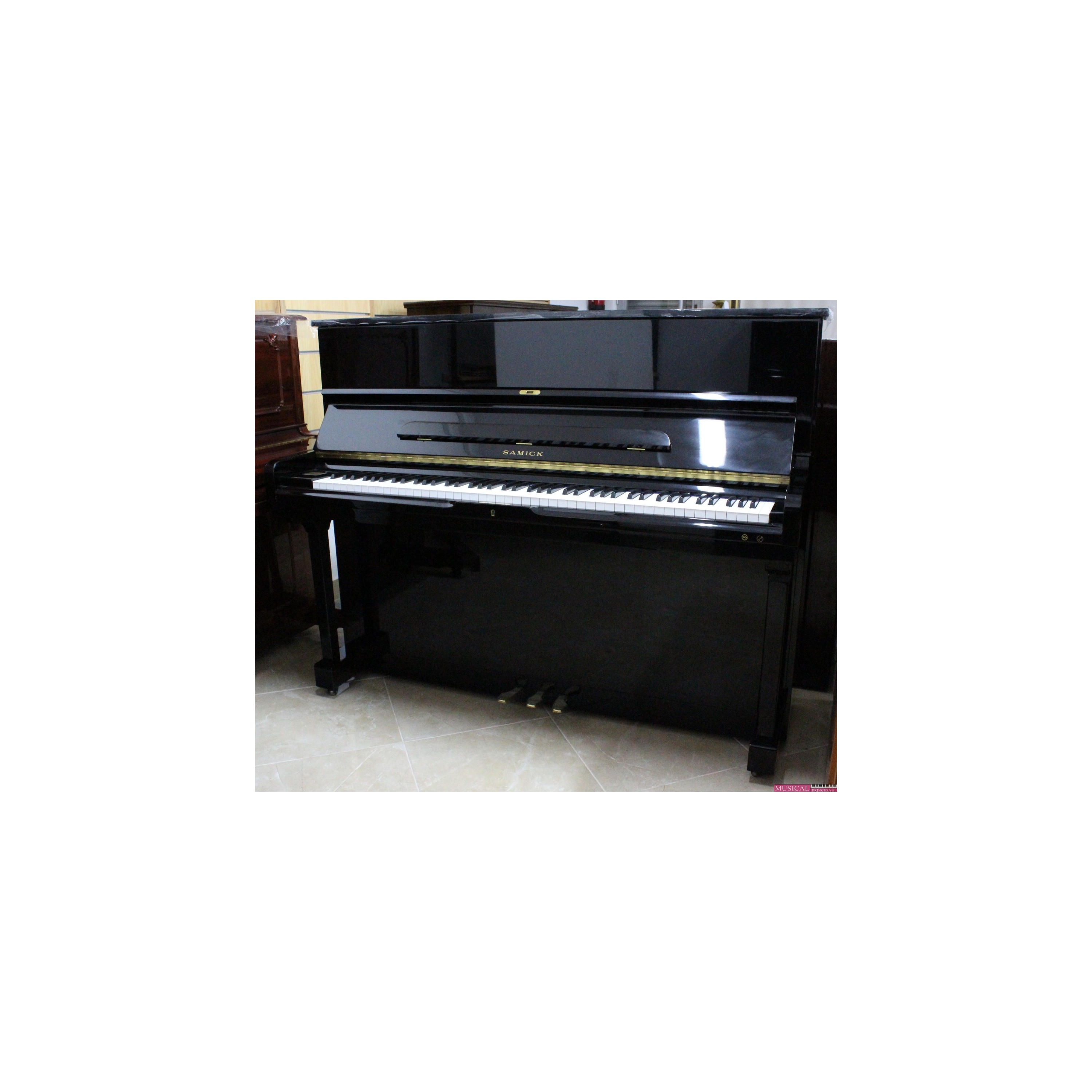 PIANO SAMICK  SU118 NEGRO USADO
