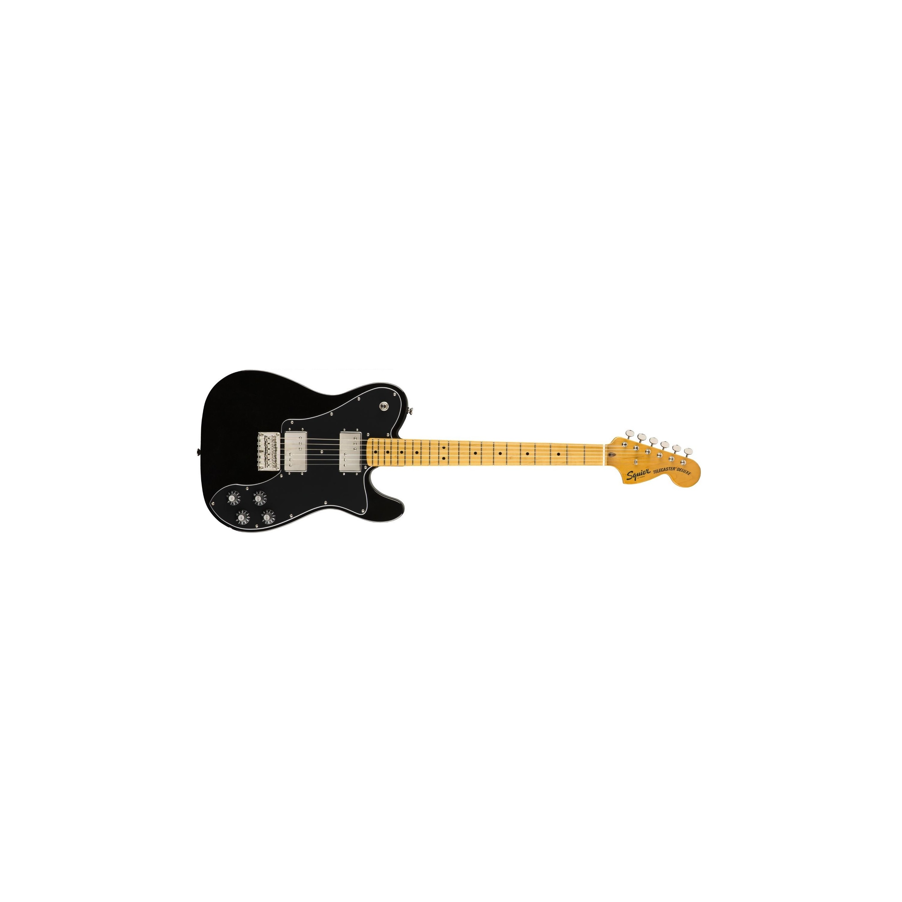GUITARRA ELECTRICA SQUIER TELE 70s DLX BLK