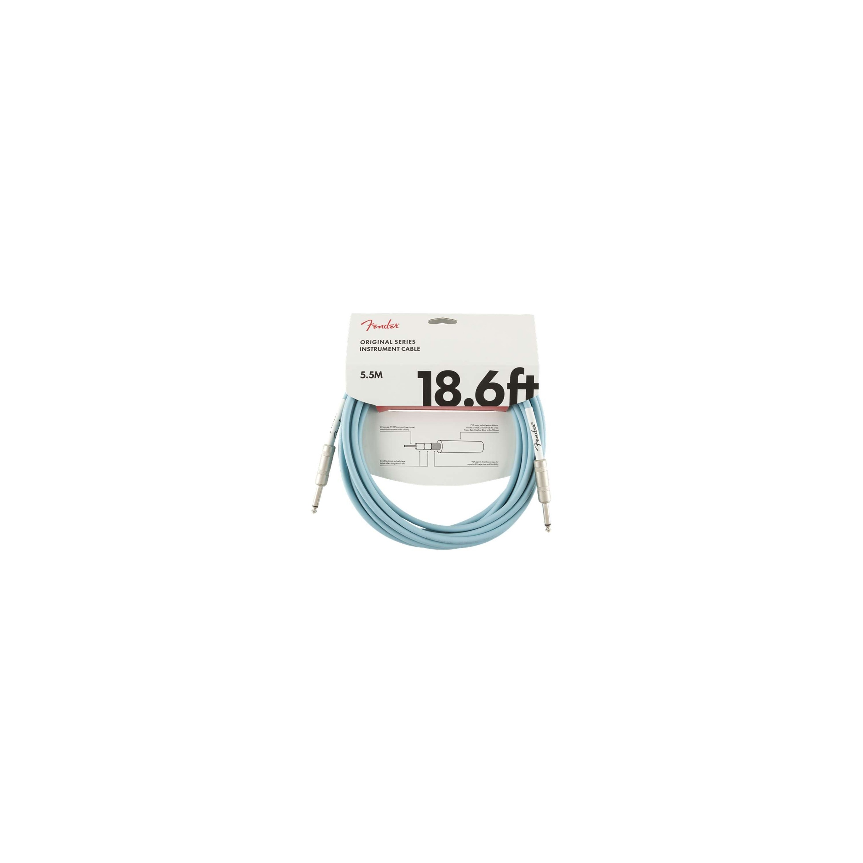 CABLE FENDER ORIGINAL INSTRUMENTO 18.6' AZUL