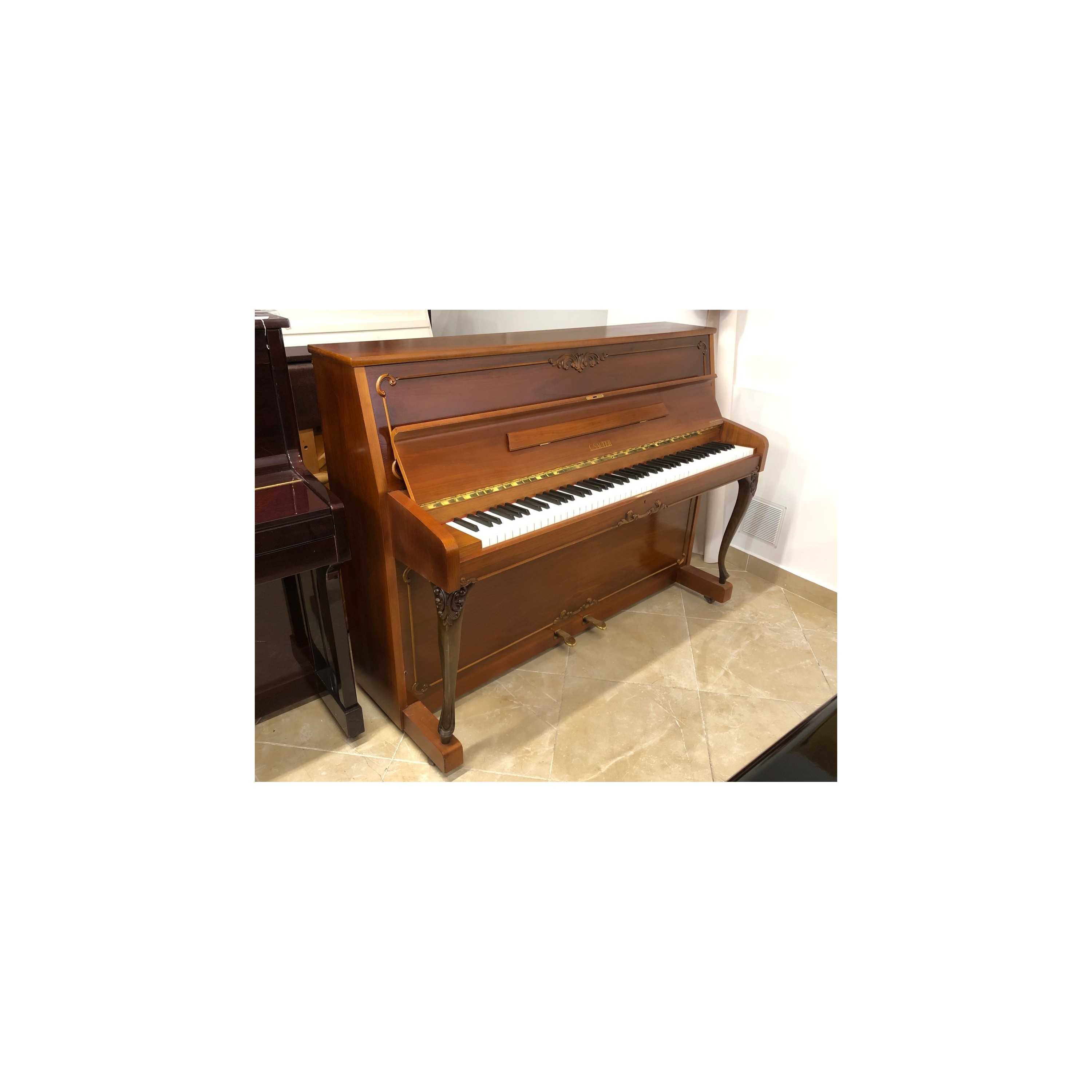 PIANO SAUTER MOD.107 NOGAL CHIPENDAL USADO