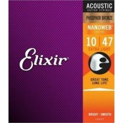 CUERDAS ACUSTICA ELIXIR 16002