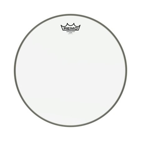 PARCHE TOM 12" REMO AMBASSADOR CLEAR