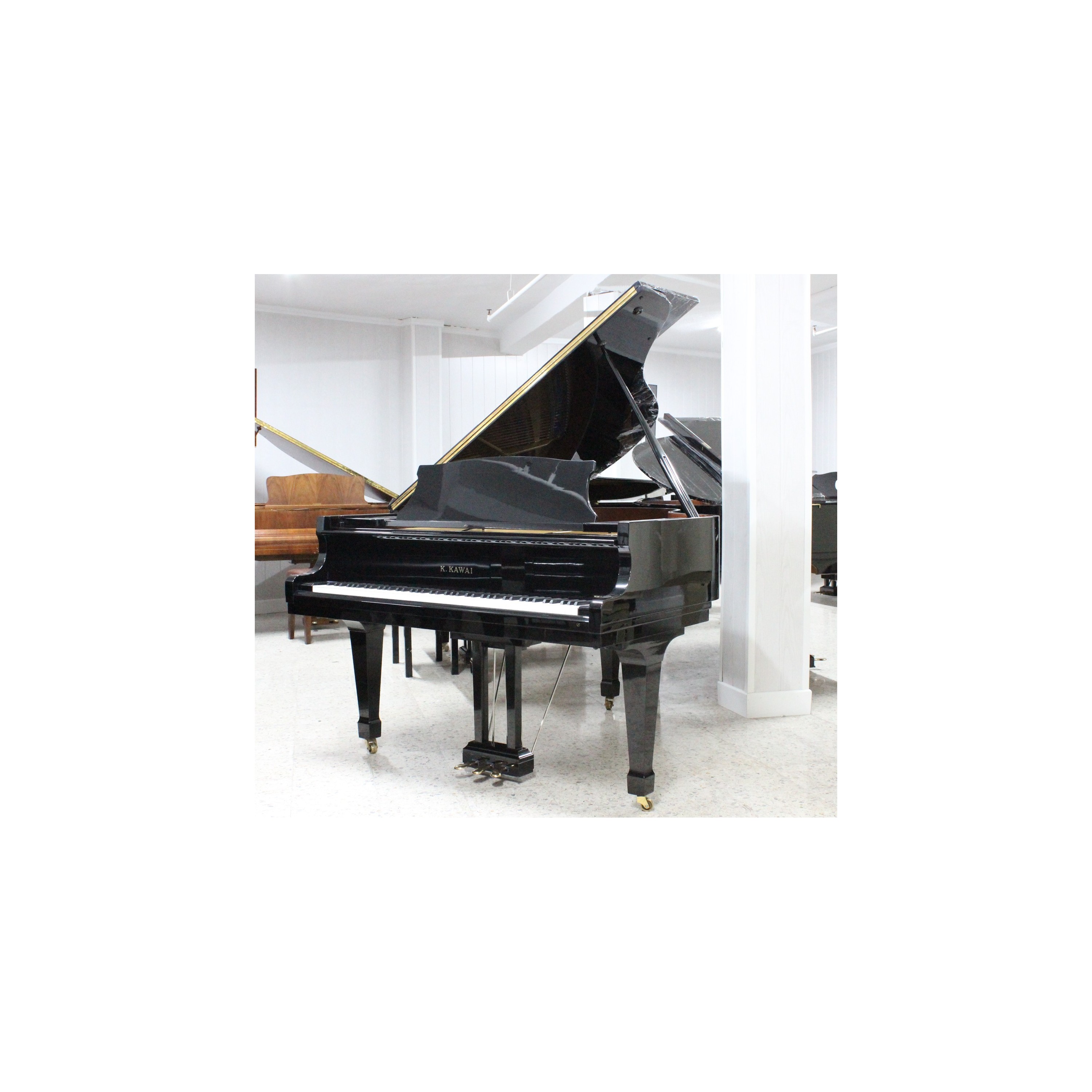 PIANO COLA KAWAI KG3C NEGRO USADO