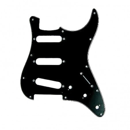 GOLPEADOR STRATOCASTER NEGRO S/S/S