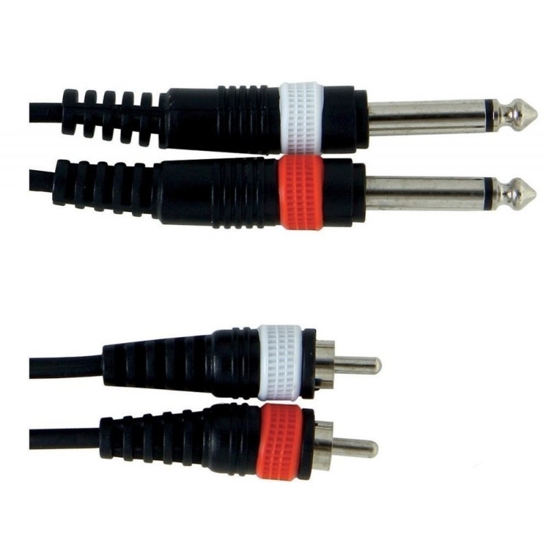 CABLE ALPHA AUDIO 3M 2J 2RCA