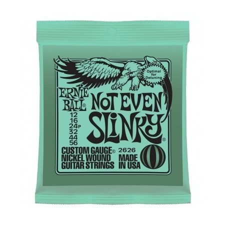 ERNIE BALL NOT EVEN SLIMKY 12 56 2626 JUEGO CUERDAS ELECTRICA