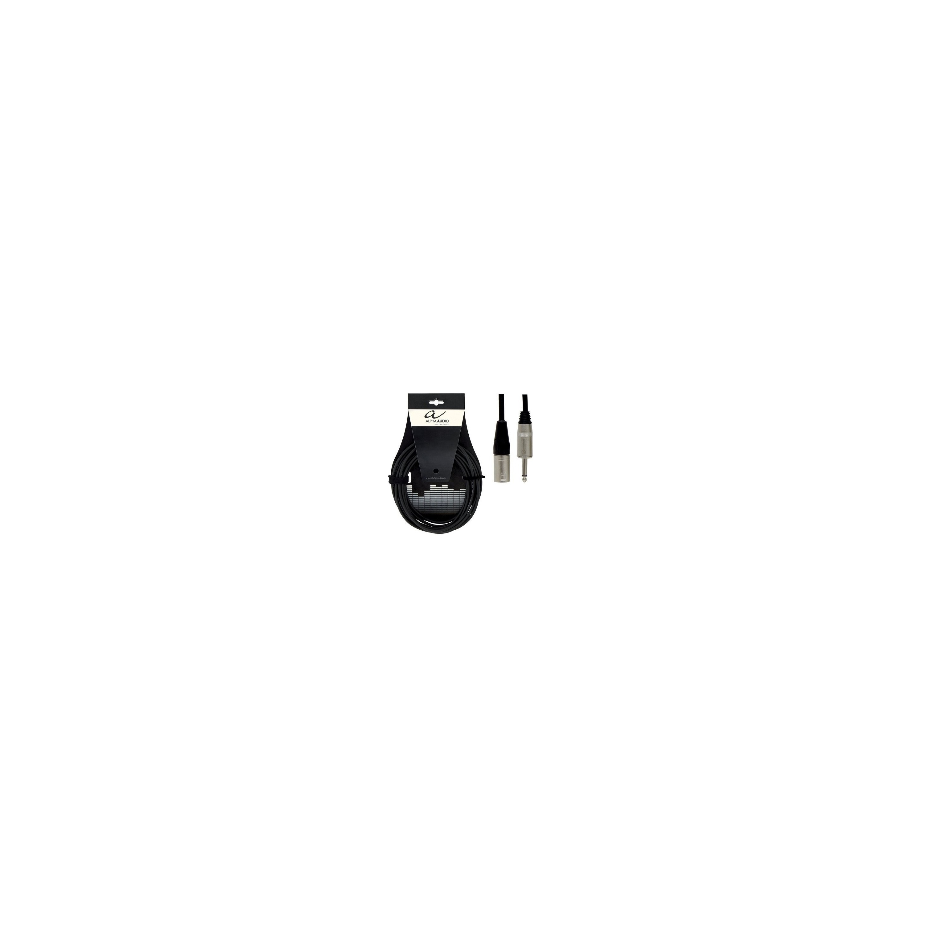 CABLE ALPHA AUDIO 10 XLRm / JACK 6.3 