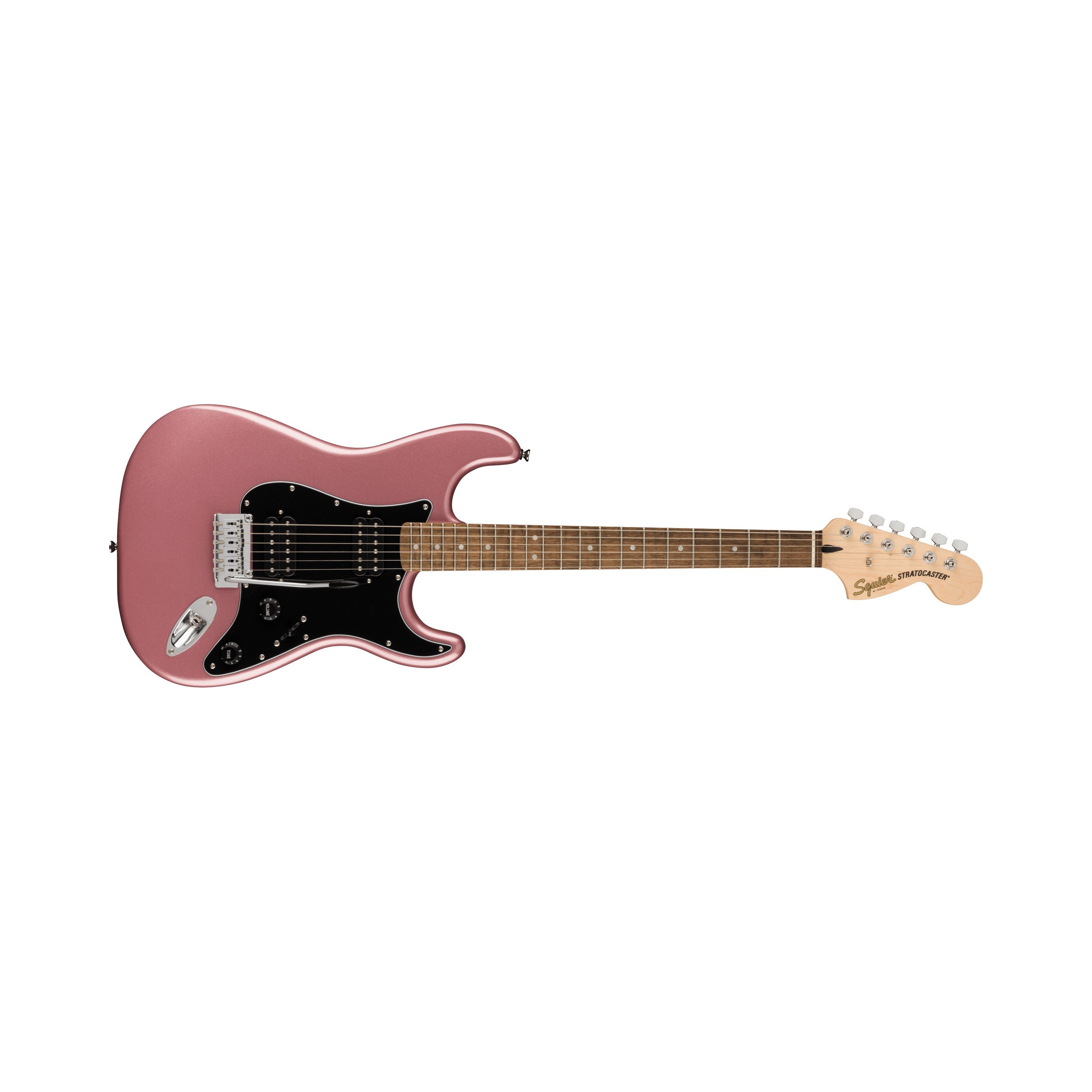 GUITARRA ELECTRICA STRAT SQUIER ROSA BGM