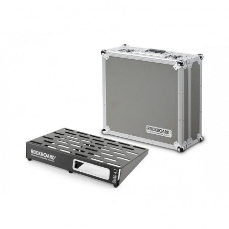 ROCKBOARD QUAD 4.1 PEDALBOARD CON FLIGHT CASE