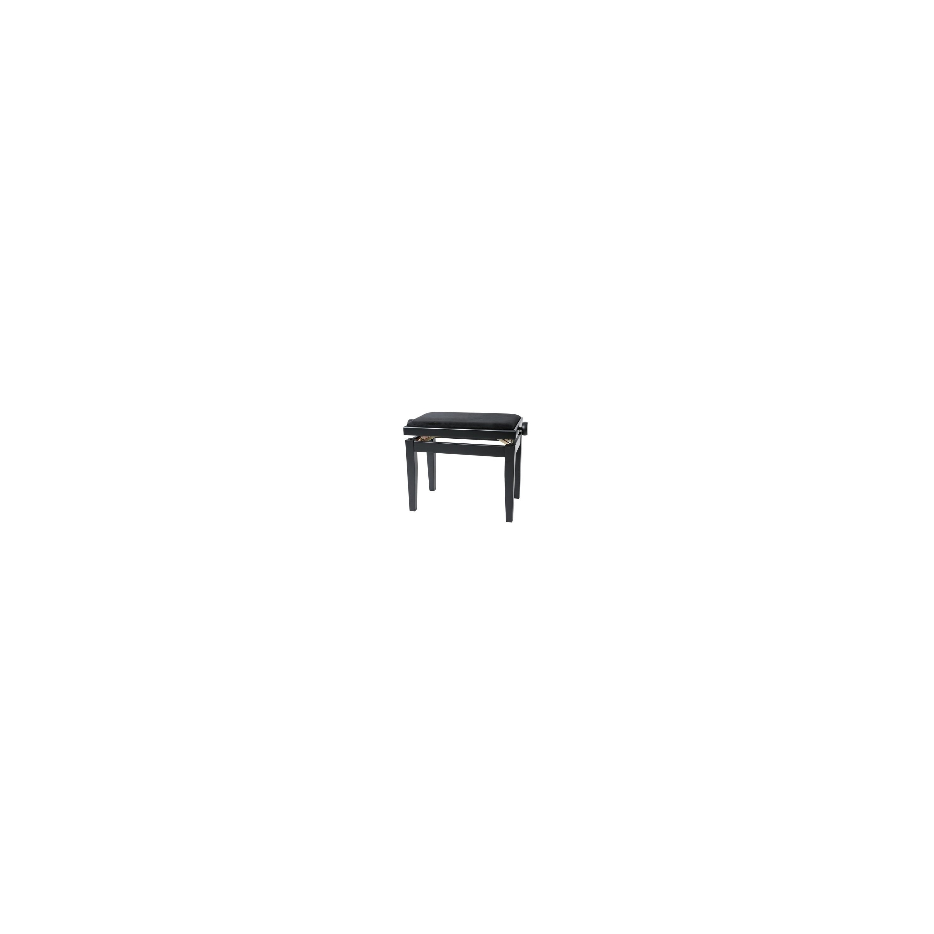 GEWA BANQUETA DE PIANO DELUXE NEGRO MATE