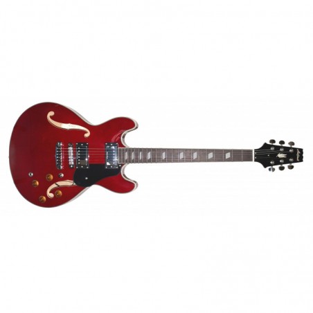 GUITARRA ELECTRICA ARIA 335 ROJA