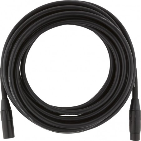 PROFESSIONAL SERIES MICROPHONE CABLE 25', Black  7.5M