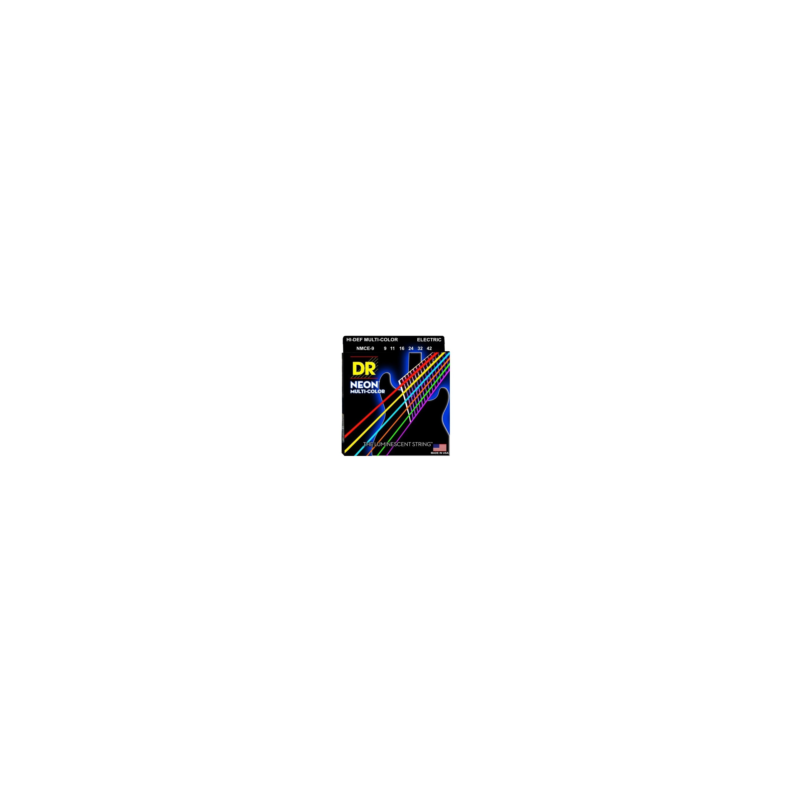 JUEGO DE CUERDAS GUITARRA MCE-9 MULTI-COLOR