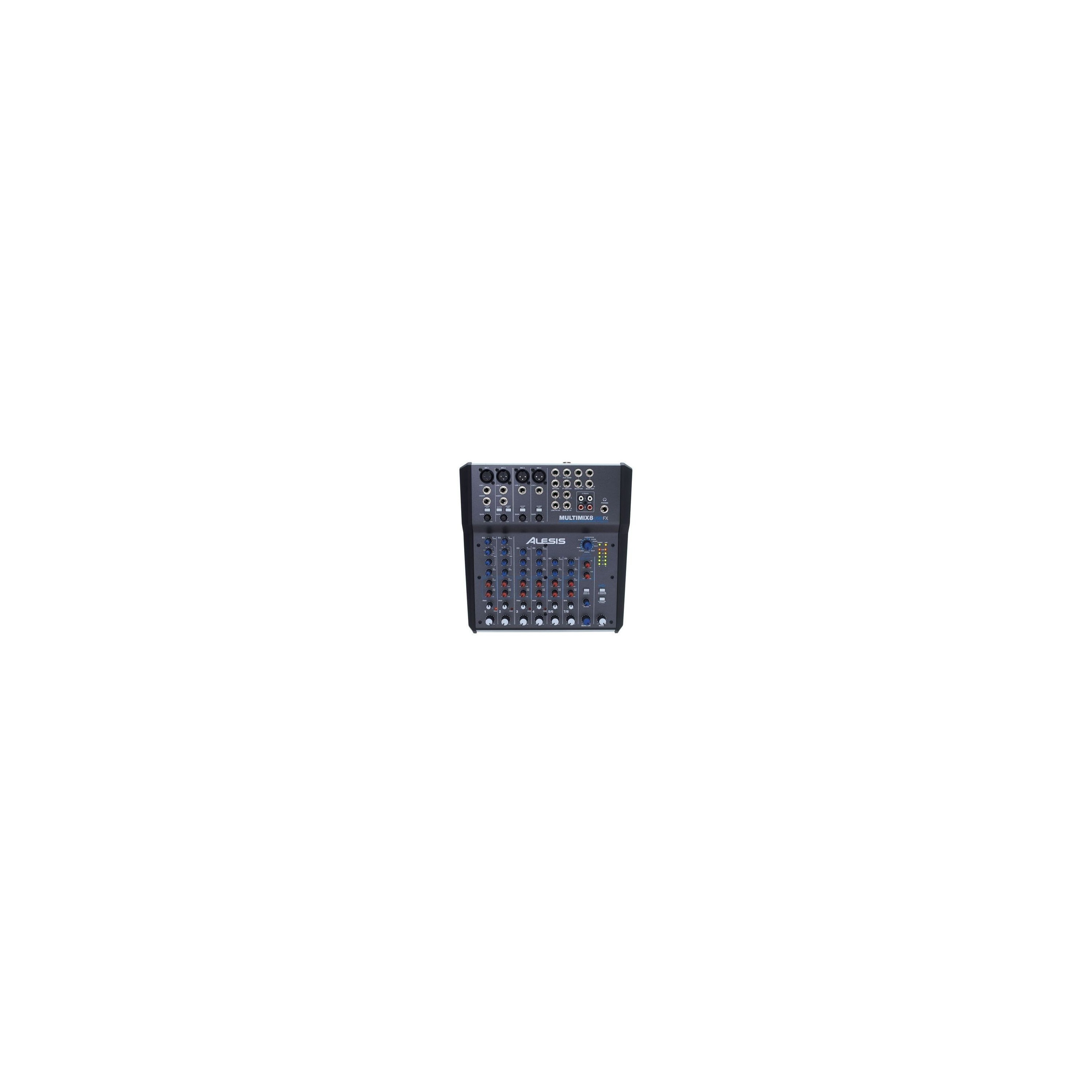 MESA MEZCLAS 8 CANALES CON EFECTOS ALESIS MM8USBFX