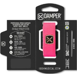 Amortiguador De Cuerdas Ibox Damper Large Rosa 