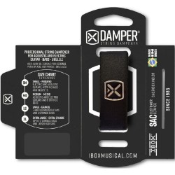 Amortiguador De Cuerdas Ibox Damper Medium Negro 