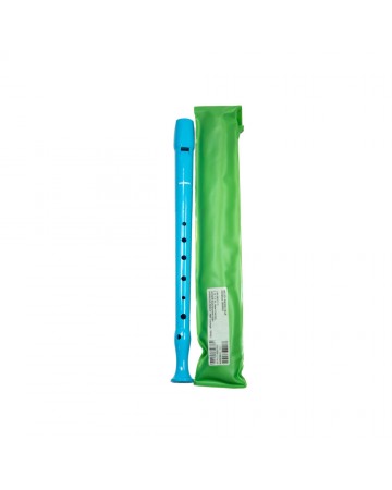 Flauta Hohner 95084-DB Plástico Digitación Alemana 1 Pieza Azul