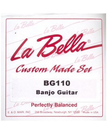 Juego Banjo Guitar La Bella BG-110 (6 Cuerdas)