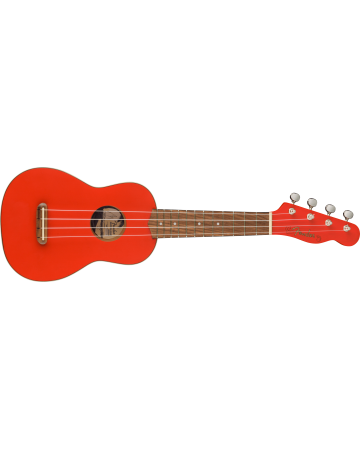 Ukelele Fender Venice Soprano, FSR FRD Fiesta Red