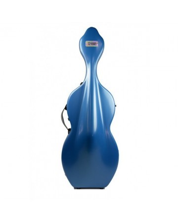 Estuche cello Bam Shamrock Hightech 1003XLW con ruedas 4/4 Azul