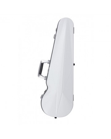 Estuche violín Bam SUP2002XL Ice Suprême Hightech forma 4/4 Blanco/Plata