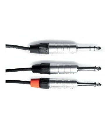 Cable Y Gewa Pro Line Jack ST/ 2x Jack 3M