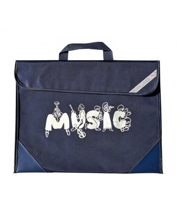 Cartera azul "MUSIC"