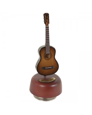 Caja De Musica Mini Guitarra Clasica 20 Cms