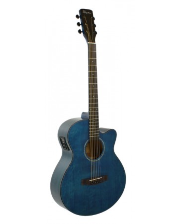 GUITARRA ACÚSTICA DAYTONA MINI JUMBO ELECTRIFICADA AZUL