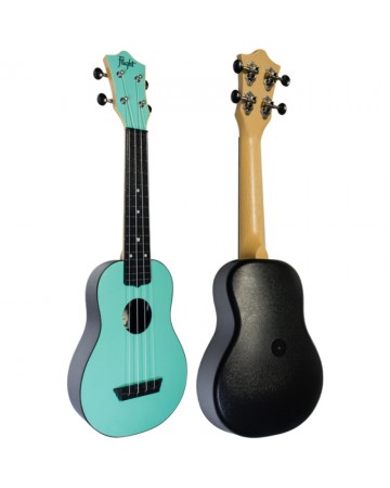 UKELELE SOPRANO FLIGHT TUS-35LB TRAVEL AZUL CIELO