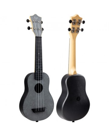 UKELELE SOPRANO FLIGHT TUS-65 TRAVEL SILVER