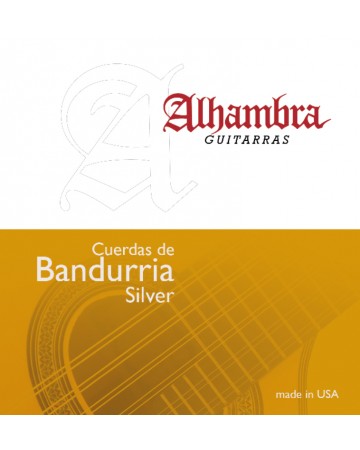 ALHAMBRA JUEGO DE CUERDAS BANDURRIA SILVER TENSIÓN MEDIA 9474