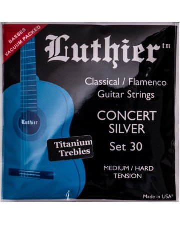 LUTHIER 30 TITANIUM LU-30T JUEGO CUERDAS0 CLASICA FLAMENCO