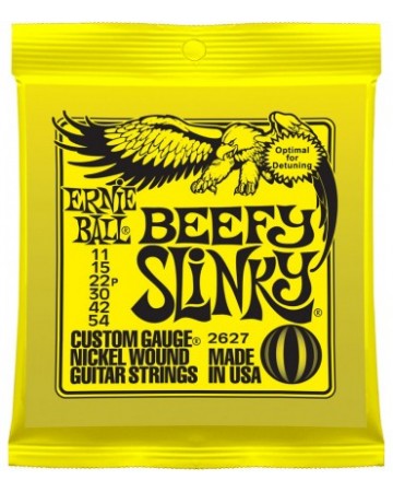 ERNIE BALL BEEFY SLINKY 1154 JUEGO CUERDAS ELECTRICA