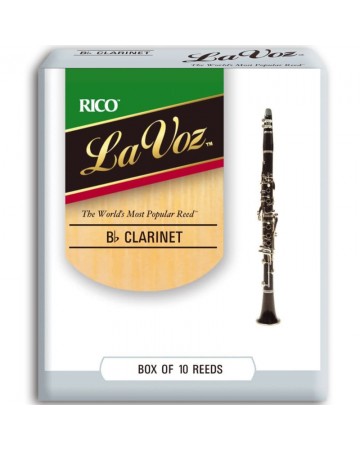 CAÑAS CLARINETE RICO LA VOZ RCC10MD