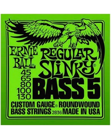 ERNIE BALL 2836 REGULAR SLINKY 45130 JUEGO CUERDAS BAJO