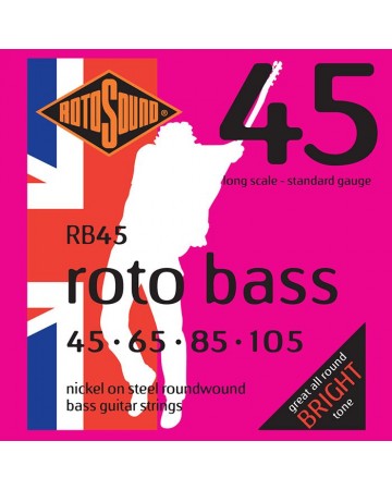 EK ROTOSOUND RB45 45 105 JUEGO CUERDAS BAJO