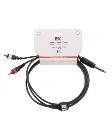 EK AUDIO JACK STEREO - RCA...