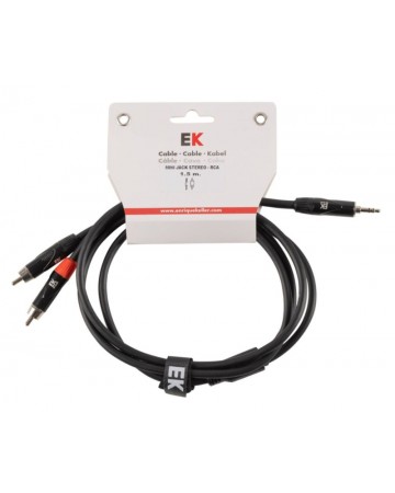 EK CABLE MINI JACK - RCA...