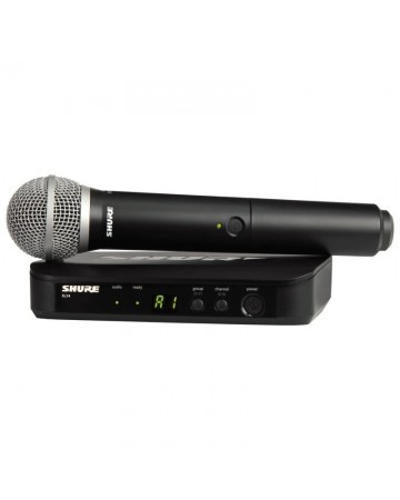 MICRO SHURE INALAMBRICO PG58 BLX24E/PG58 H8E