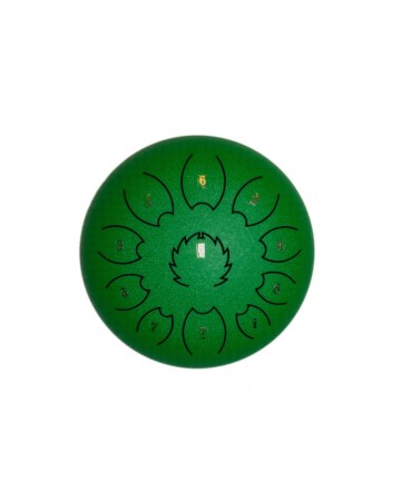 STEEL TONGUE DRUM F-ZONE STD618N VERDE