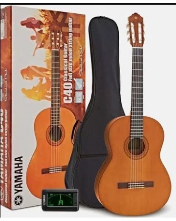 GUITARRA CLASICA YAMAHA C40 PACK