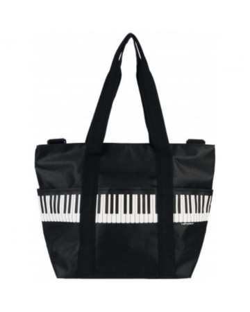 AGIFTY B-3035 BOLSA ASA AL HOMBRO TECLAS PIANO NEGRA